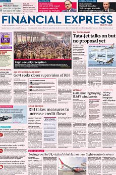 Financial Express Mumbai - November 17th 2018