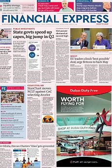 Financial Express Mumbai - November 26th 2018